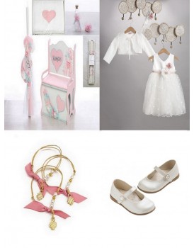 Βαπτιστικό Πακέτο "Καρδιές" 1005/B