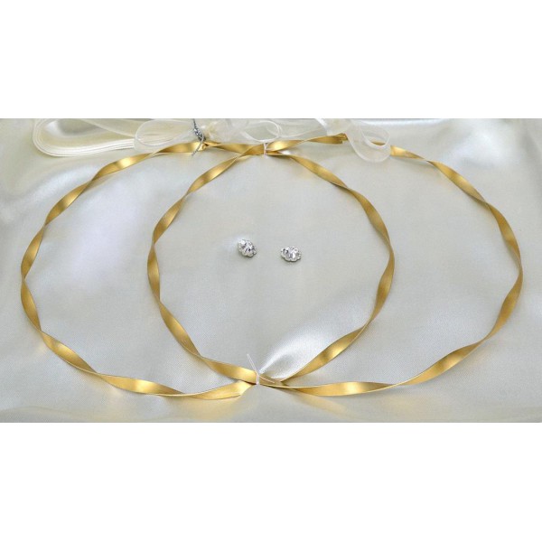 Ασημένια Στέφανα Γάμου 797