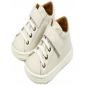 Βαπτιστικά Παπούτσια-Sneakers- BABYWALKER BS 3062 Basic Εκρού