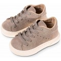 Βαπτιστικά Παπούτσια - Sneakers- BABYWALKER BW 4233 Δέρμα Suede Γκρι