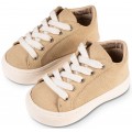 Παπούτσια Βάπτισης - Sneakers- BABYWALKER BW 4278 Δερμάτινα Suede Μπεζ