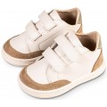 Βαπτιστικά Παπούτσια -Sneakers- BABYWALKER Δερμάτινα BW 4281 Λευκό/Μπεζ/Μέντα