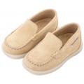 Βαπτιστικά Παπούτσια Για Αγόρι -Loafers- BABYWALKER BW 4313 Δερμάτινα Καστόρ Μπεζ