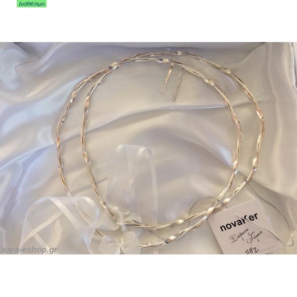 Στέφανα Γάμου Επάργυρα 582