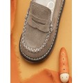 Βαπτιστικά Παπούτσια Χειμερινά Loafers EverKid X8E Καστόρ Μπεζ