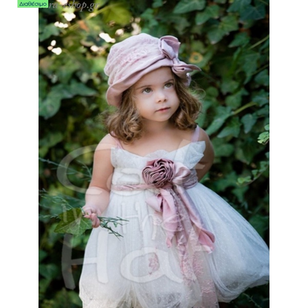 Βαπτιστικό Φορεματάκι Designer's Cat "Rafaella"