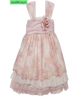 Φόρεμα Βάπτισης Guy Laroche QLS160402 Τούλι-Δαντέλα