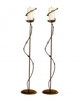 Κηροστάτες Ανθοστήλες Γάμου 1091 (Τιμή ανά τεμάχιο)