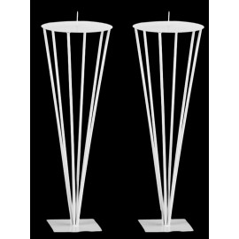 Κηροστάτες Ανθοστήλες Γάμου 403-5121 (Τιμή ανά τεμάχιο)