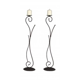 Κηροστάτες Ανθοστήλες Γάμου 1055 (Τιμή ανά τεμάχιο)