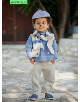 Βαπτιστικό Κουστουμάκι Designer's Cat (Cat In The Hat) "Marc"