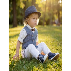 Κουστουμάκι Βάπτισης Βαμβακερό Lollipop ΚΘ-2557 Λευκό