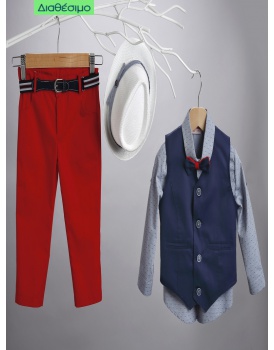 Κουστουμάκι Βάπτισης New Life 2423-2