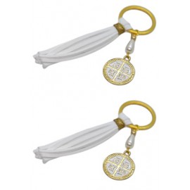 Βαπτιστικά Μαρτυρικά Για Κορίτσι Μπρελόκ Σουέτ Με Επίχρυσο Κωνσταντινάτο Σμάλτο A125 (50 τεμάχια)