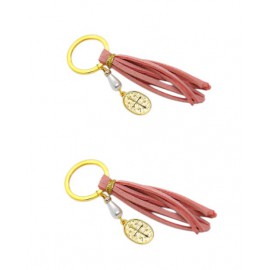 Βαπτιστικά Μαρτυρικά Για Κορίτσι Μπρελόκ Σουέτ Με Επίχρυσο Κωνσταντινάτο A146 (50 τεμάχια)