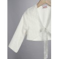 Βαπτιστικό Φόρεμα Με Μπολερό New Life 2912-2 Δαντέλα Εκρού