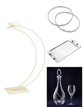 Πακέτο Κουμπάρου Γάμου Ολοκληρωμένο "Φεγγάρι" 2703-7220