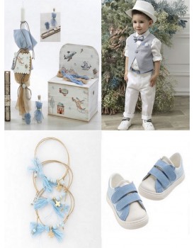 Βαπτιστικό Πακέτο "Αεροπλάνα-Αερόστατα" 2118/A