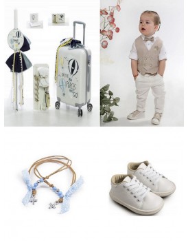 Πακέτο Βάπτισης "Αερόστατο" 2317 Με Βαλίτσα