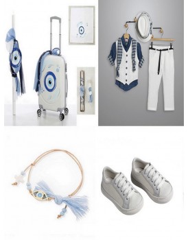 Πακέτο Βάπτισης "Ματάκι-Γούρι" 1081