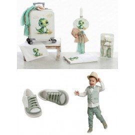 Βαπτιστικό Πακέτο "Δεινόσαυρος" 26203 Με Βαλίτσα