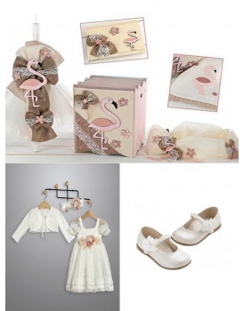 Βαπτιστικό Πακέτο "Φλαμίνγκο" Bellissimo 290/Α