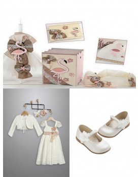 Πακέτο Βάπτισης "Φλαμίνγκο" 290/Β