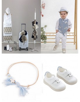 Πακέτο Βάπτισης "Ναύτης-Άγκυρα" 23166/B