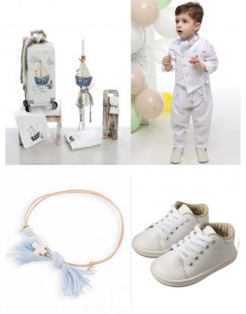 Πακέτο Βάπτισης "Ναυτάκι-Άγκυρα-Ναύτης-Θαλάσσιος Κόσμος" 2506/B