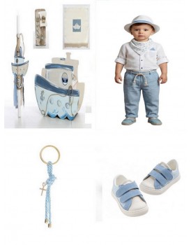 Βαπτιστικό Πακέτο "Καραβάκι-Βαρκούλα" 1042