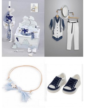 Πακέτο Βάπτισης "Καράβι-Ναύτης" 29-069/C