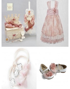 Πακέτο Βάπτισης "Κορώνα Πριγκίπισσας" 29-066/A