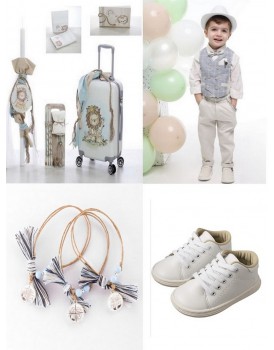 Βαπτιστικό Πακέτο "Λιοντάρι - Ο Βασιλιάς Της Ζούγκλας" 2273 Με Βαλίτσα