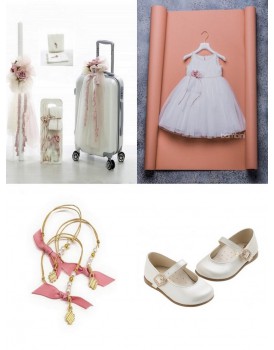 Βαπτιστικό Πακέτο "Λουλούδια-Flowers" 2354/B