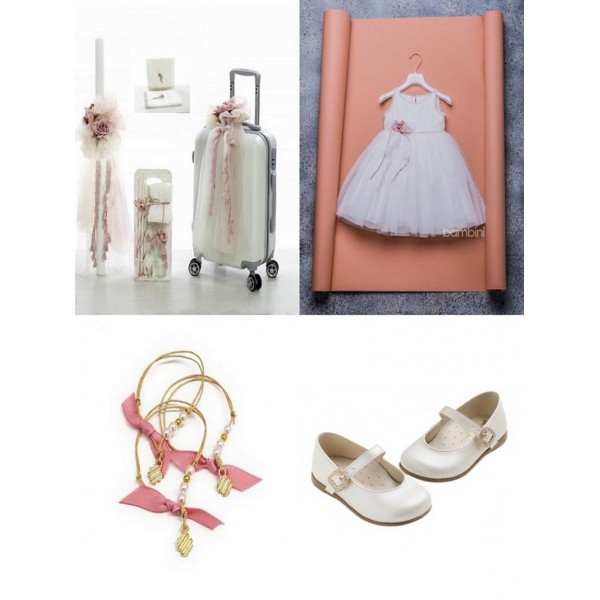 Βαπτιστικό Πακέτο "Λουλούδια-Flowers" 2354/B