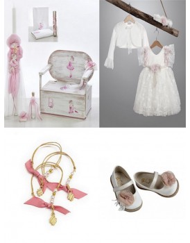 Πακέτο Βάπτισης "Μπαλαρίνα" 2108/B