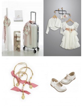 Πακέτο Βάπτισης "Μπαλαρίνα" 2337 Με Βαλίτσα