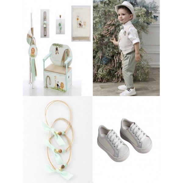 Πακέτο Βάπτισης "Ζώα Δάσους" 1068