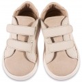 Βαπτιστικά Παπούτσια -Sneakers- BABYWALKER BS 3080 Basic Δ΄έρμα/Ύφασμα Εκρού