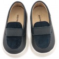 Βαπτιστικά Παπούτσια Για Αγόρι Loafers BABYWALKER BS 3094 Basic Δερμάτινα Μπλε