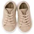 Βαπτιστικά Παπούτσια - Sneakers- BABYWALKER BW 4233 Δέρμα Suede Μπεζ