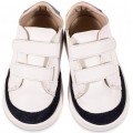 Βαπτιστικά Παπούτσια -Sneakers- BABYWALKER Δερμάτινα BW 4281 Λευκό/Μπλε/Σι΄έλ