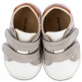 Βαπτιστικά Παπούτσια Sneakers BABYWALKER PRI 2104 Primo Γκρι/Λευκά/Ταμπά  