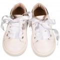 Βαπτιστικά Παπούτσια -Sneakers- Babywalker BS 3580 Δερμάτινα Λευκά