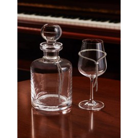 Σετ Γάμου (Καράφα - Ποτήρι) Στολισμένα 600