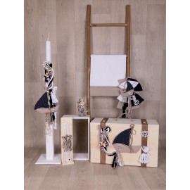 Βαπτιστικό Σετ "Καραβάκι" Με Κουτί-Βαλίτσα Loukia E642