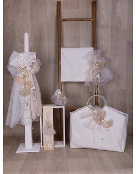 Σετ Βάπτισης "Γοργόνα" Με Βαλίτσα Loukia E620