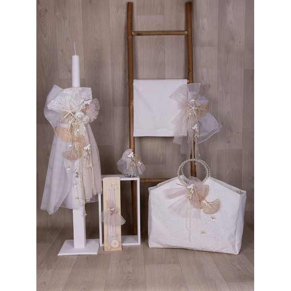 Σετ Βάπτισης "Γοργόνα" Με Βαλίτσα Loukia E620