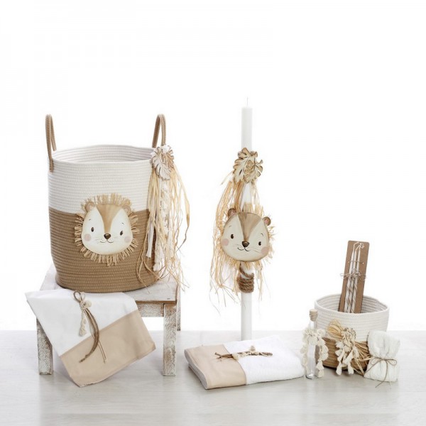 Βαπτιστικό Σετ "Λιονταράκι - Ο Βασιλιάς Της Ζούγκλας" Bellissimo ΣΔΣ 2524