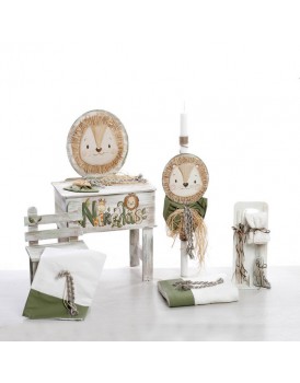 Σετ Βάπτισης "Λιοντάρι - Ο Βασιλιάς Της Ζούγκλας" Με Παγκάκι Bellissimo ΣΚΒ 2503